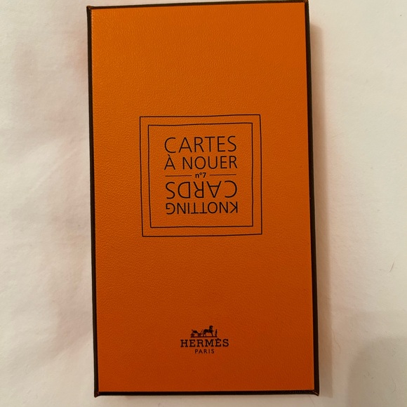 Hermès knotting cards - Picture 4 of 4